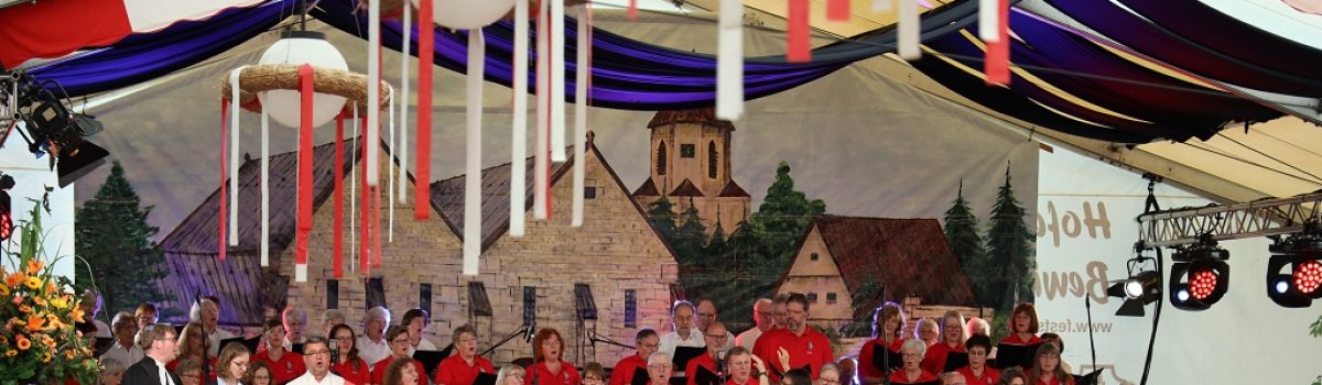Zeltgottesdienst zum 100-jährigen Jubiläum des MV-Oeffingen